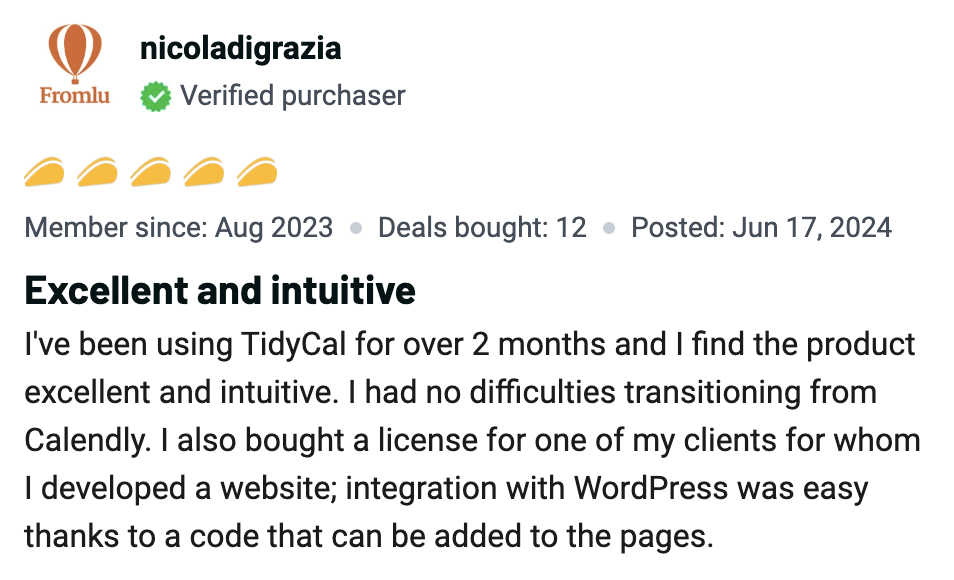 Client review